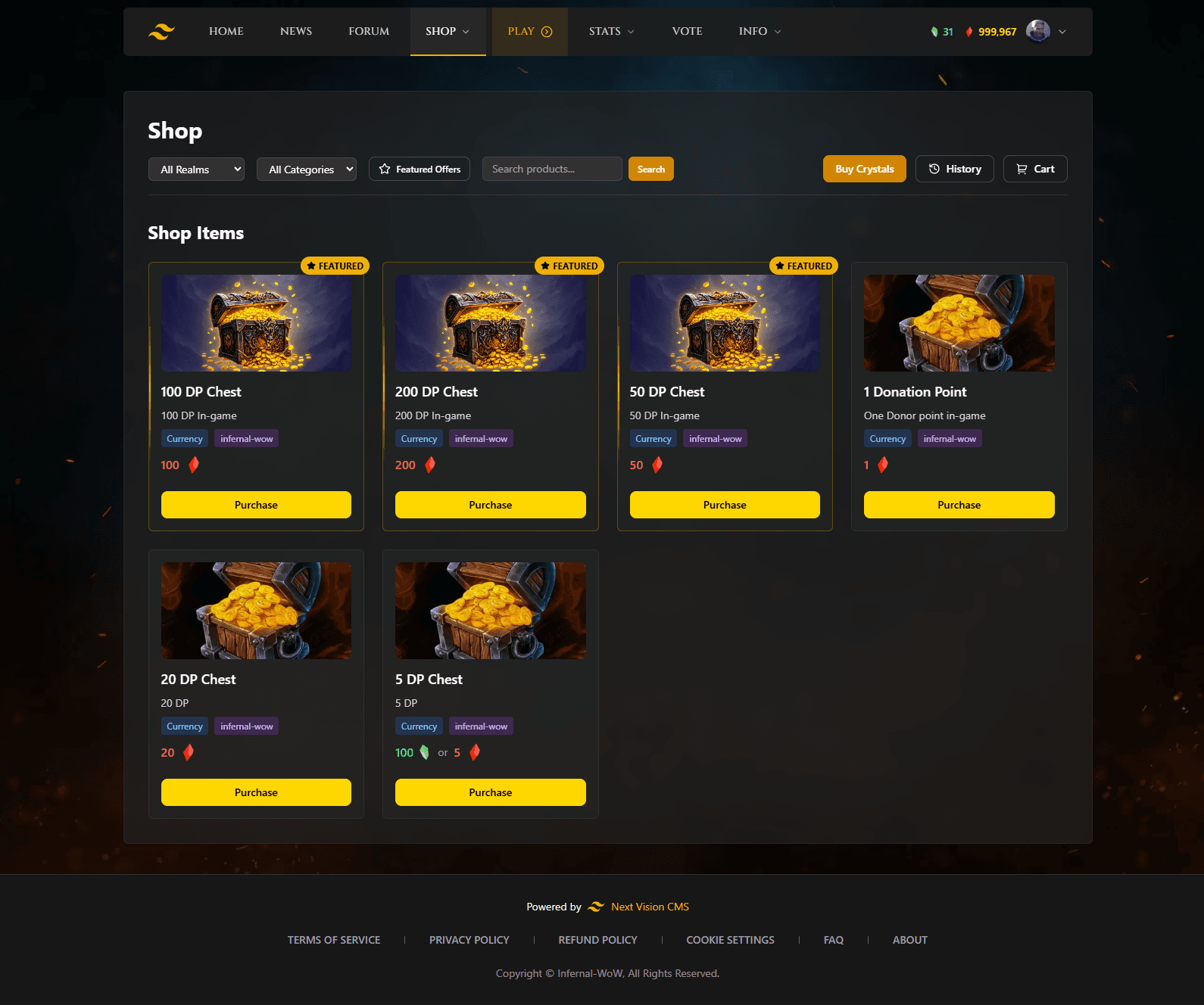 Next Vision CMS screenshot 3